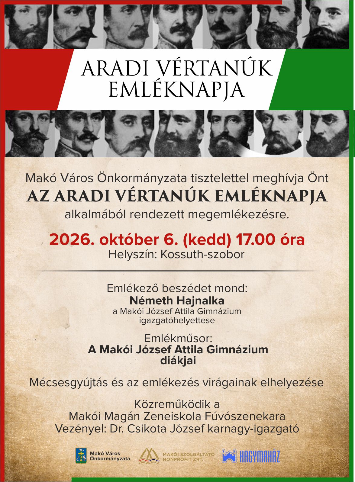 ARADI VÉRTANÚK EMLÉKNAPJA